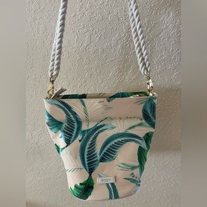 Spartina 449 Purple and Cabana Leaf Bag